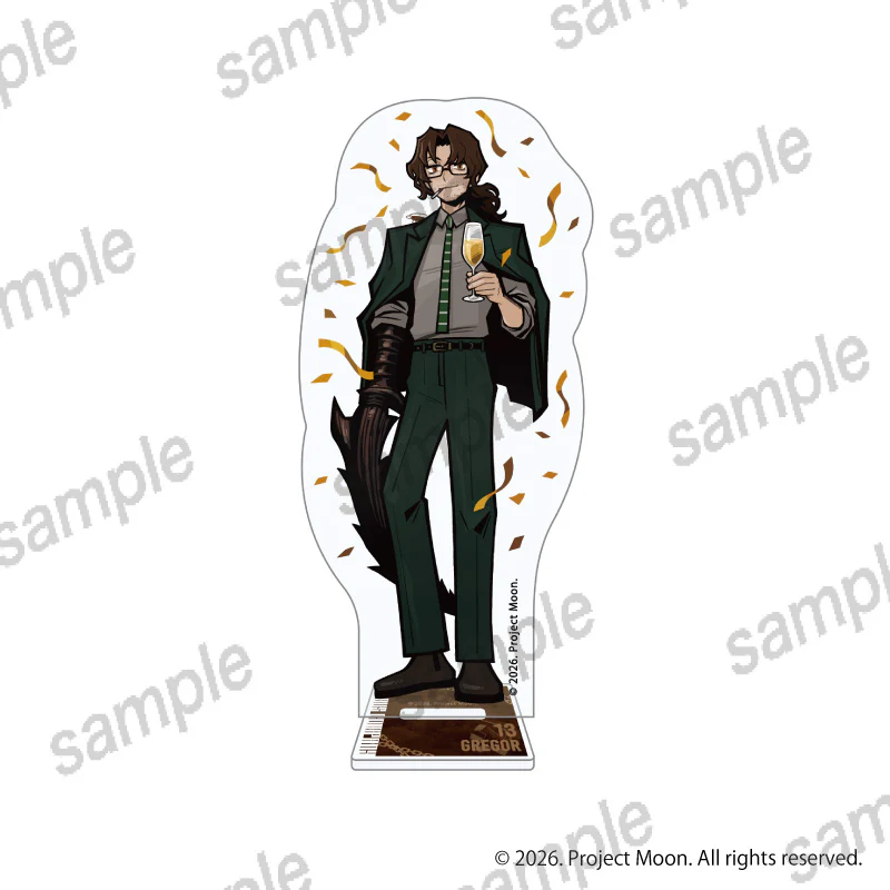 (Goods - Acrylic Stand) Limbus Company Karaoke Maneki Neko Acrylic Stand Gregor