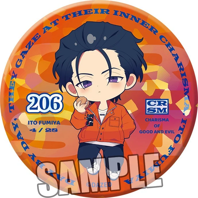 (Goods - Badge) Charisma: Superhuman Sharehouse Story Trading Button Badge (Blind Box -Single) - Image 10