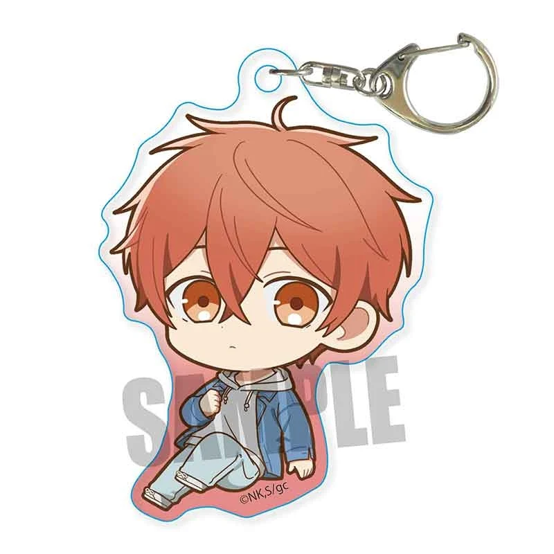 [Given] Hiiragi Mix (Film) Pukasshu Acrylic Keychain Mafuyu Sato
