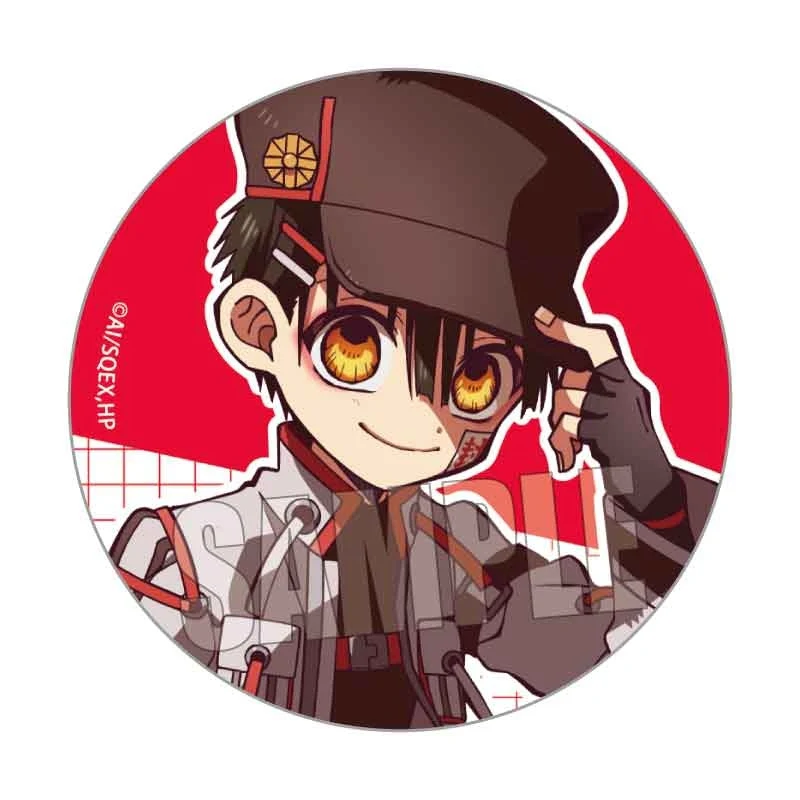 (Goods - Badge) Toilet-Bound Hanako-Kun Trading Button Badge Cyber-MOKKE world (Blind Box -Single) - Image 2