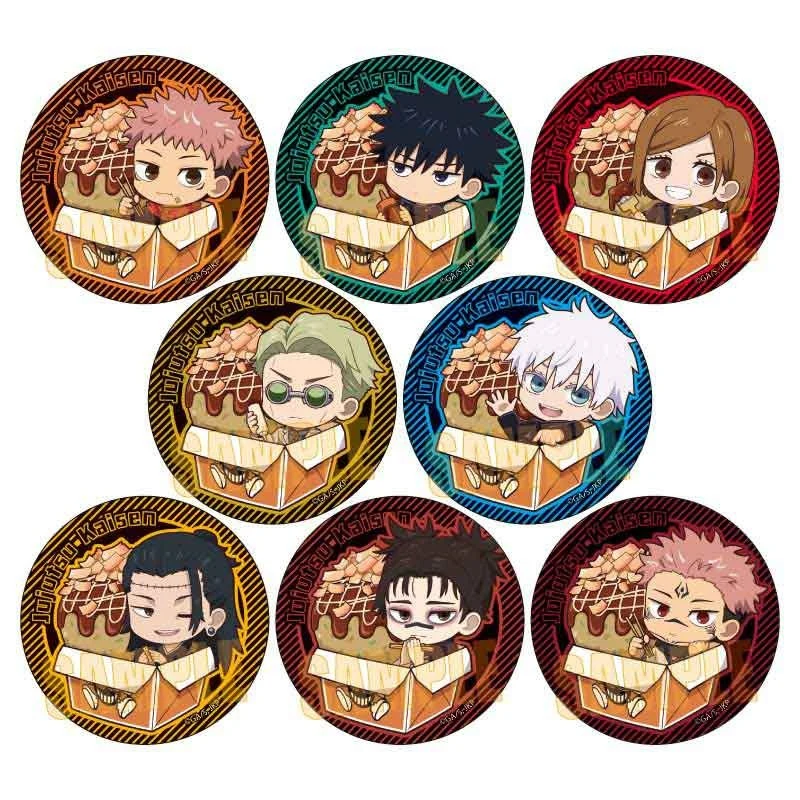 (Goods - Badge) Jujutsu Kaisen Bakudan-yaki Honpo Collaboration Trading Button Badge (Blind Box -Single) - Image 2