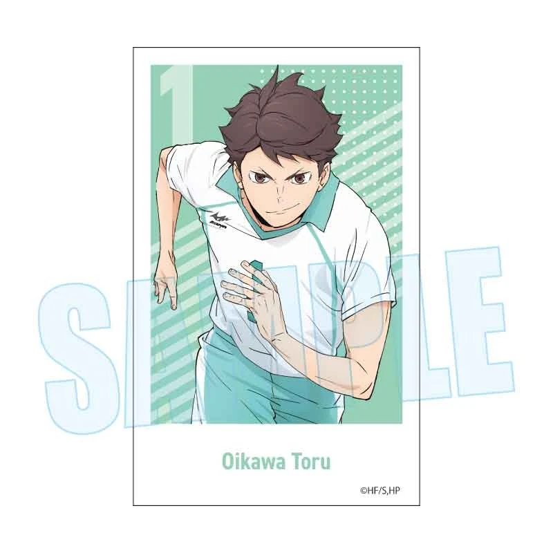 (1BOX=8)(Goods - Sticker) Anime Haikyu!! Trading Sticker 10th Anniversary Event Visual(Blind Box -Single) - Image 2