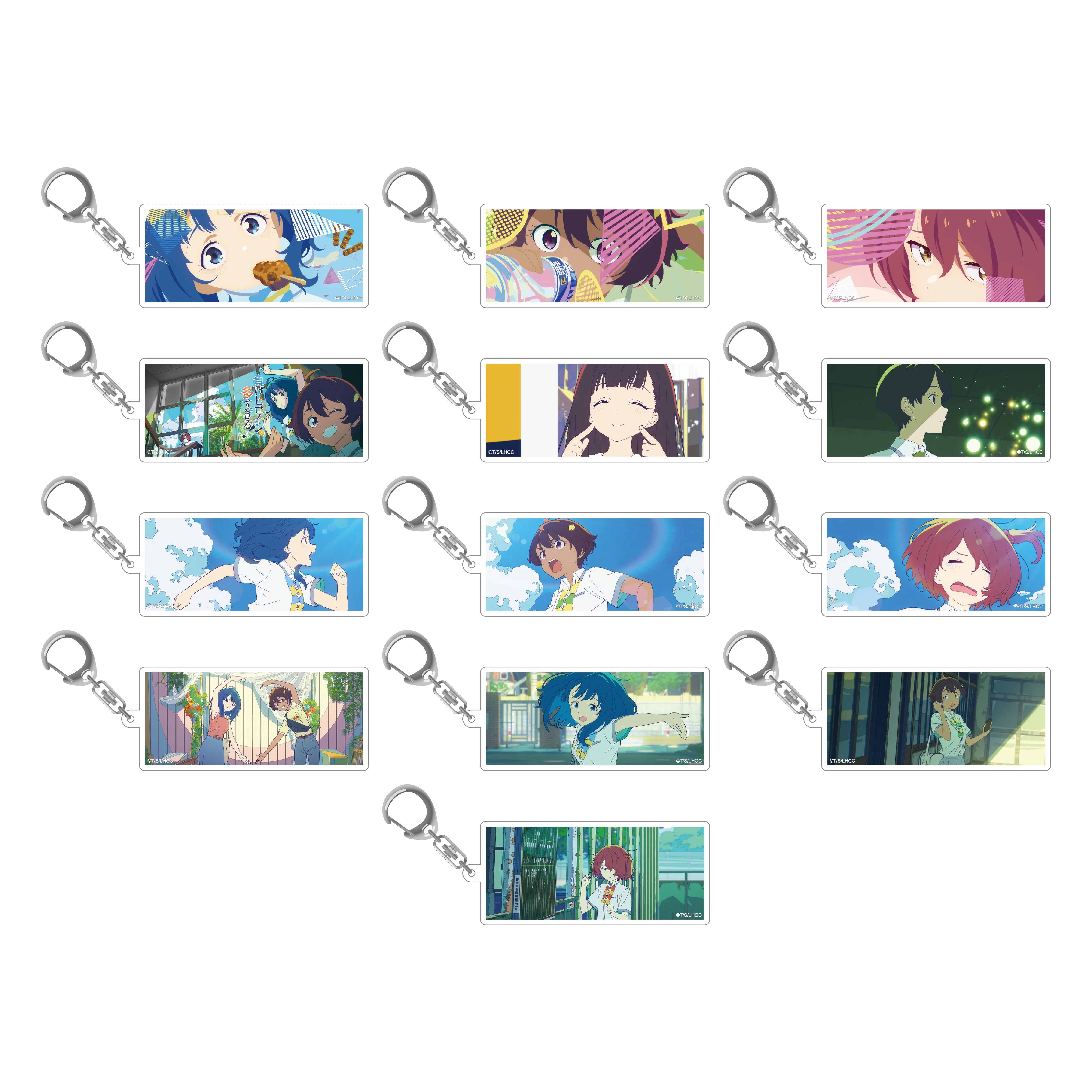 [Makeine: Too Many Losing Heroines!] Keychain 《OP》 (Blind Box -Single)
