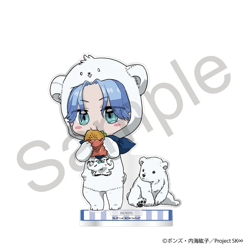 (Goods - Acrylic Stand) Original TV Anime - SK8 the Infinity Acrylic Stand 2024 Animal ver. SNOW