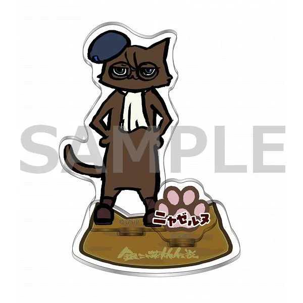 (Goods - Acrylic Stand) [Legend of the Galactic Heroes Die Neue These] Legend of the Nya-lactic Heroes Acrylic Stand NYASELNES