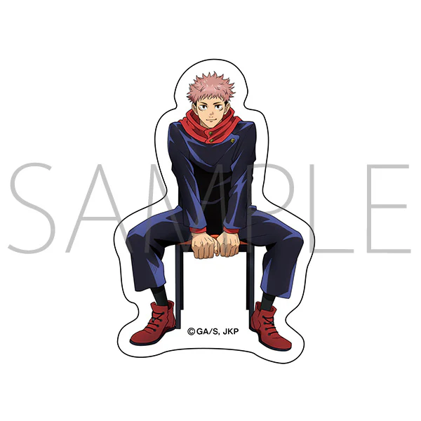 [Jujutsu Kaisen] Sticker /Yuji Itadadori feat. Exclusive Chair Series Art