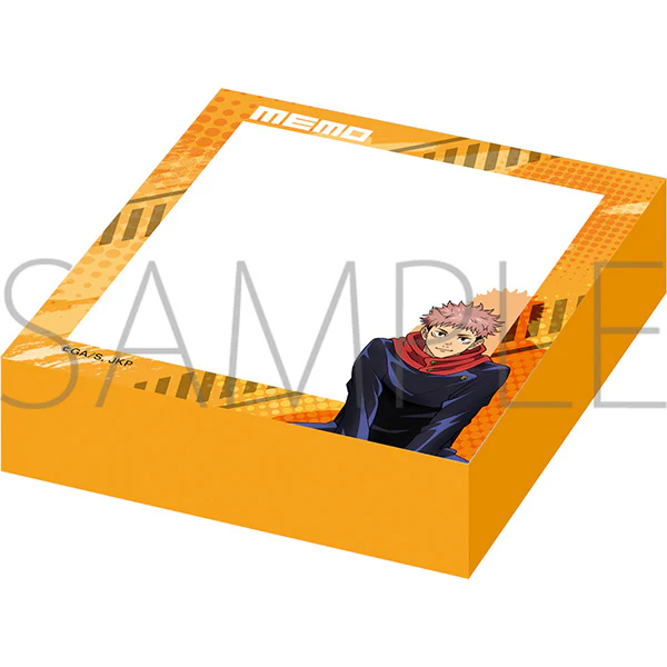 [Jujutsu Kaisen] Memo Block Yuji Itadori feat. Chair Series Exclusive Art