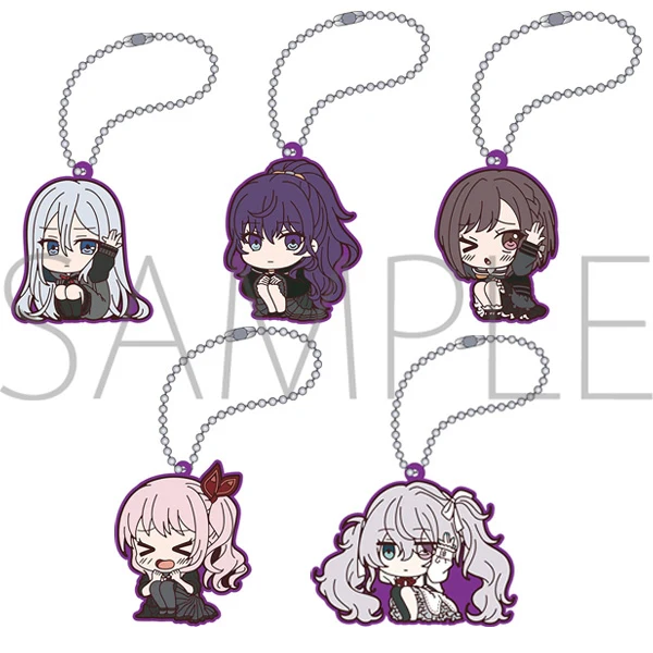[Hatsune Miku: Colorful Stage!] Rubber Keychain Collection (ViVimus)/Nightcord at 25:00 (Blind Box -Single)