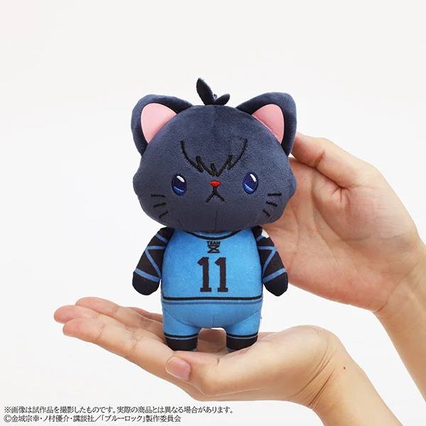 [Blue Lock] withCAT Plush Keychain With Eye Mask / Yoichi Isagi - Image 3