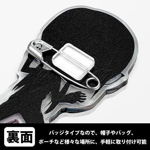 (Goods - Badge) EVANGELION Tsukamare! Kaworu Nagisa (Badge) - Image 4