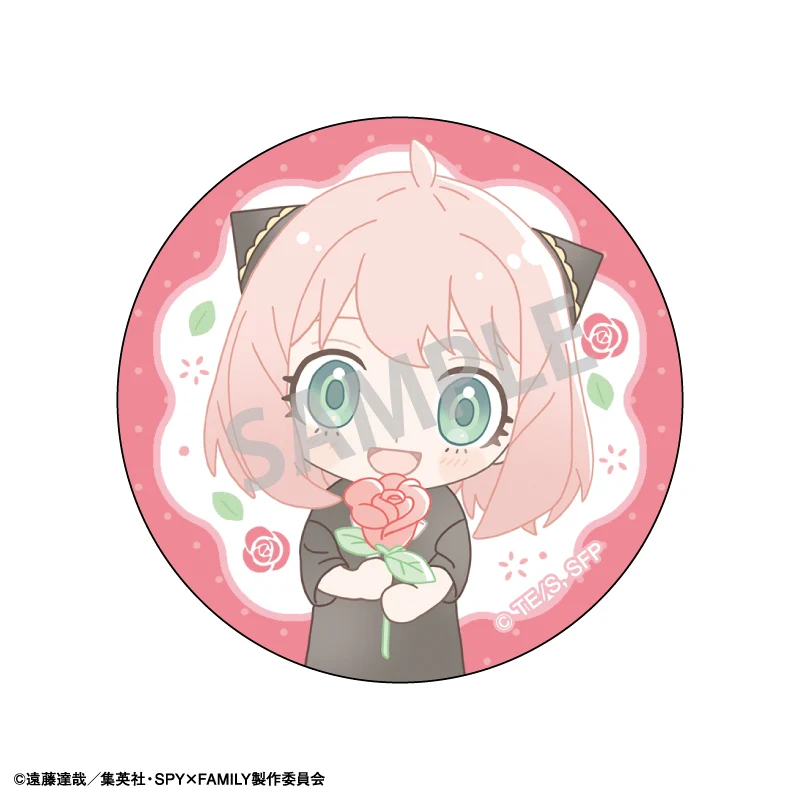 [SPY x FAMILY] Trading Button Badge Flowery (Blind Box -Singles)