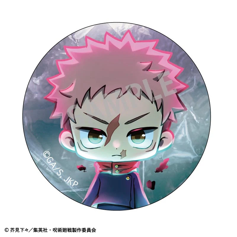 (1BOX=10)(Goods - Badge) Jujutsu Kaisen Trading Button Badge (Blind Box -Single) - Image 2