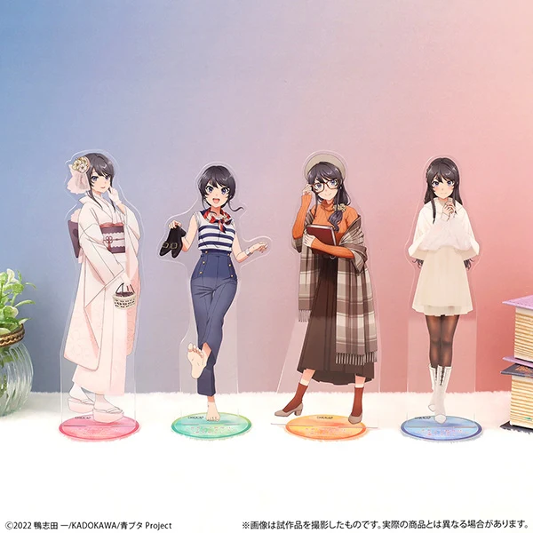 (Goods - Acrylic Stand) [Rascal Does Not Dream of a Girl with a Leather Backpack] Acrylic Stand / Mai Sakurajima Going Out in Autumn - Image 2
