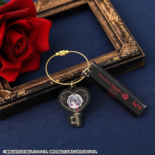[Devil Butler with Black Cat] Key-shaped Acrylic Charm Keychain Collection - Image 2