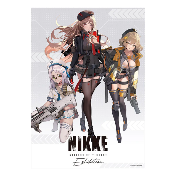 [GODDESS OF VICTORY: NIKKE] NIKKE EXHIBITION Fabric Poster