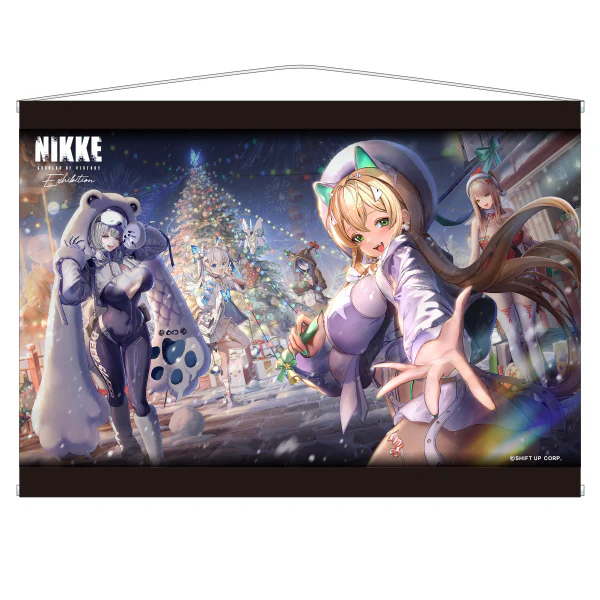 [GODDESS OF VICTORY: NIKKE] NIKKE EXHIBITION Wall Scroll / MIRACLE SNOW
