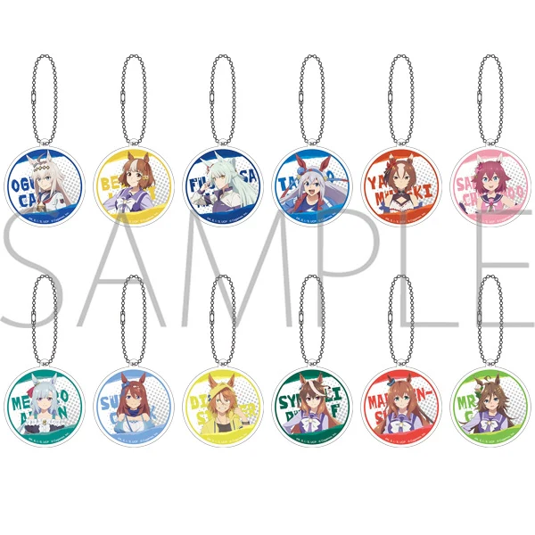 (Goods - Keychain) TV Anime Umamusume: Cinderella Gray Iridescent Acrylic Keychain Collection (Blind Box -Single)