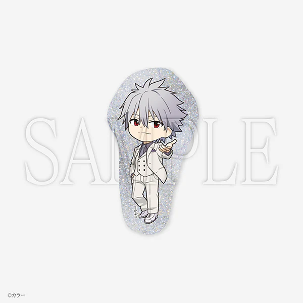 (Goods - Sticker) EVANGELION Glitter Sticker Chibi Kaworu Nagisa / Rebuild of Evangelion