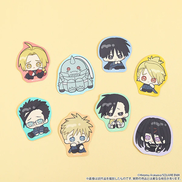(Goods - Sticker) Fullmetal Alchemist Sticker - Mini Pienzu Roy Mustang - Image 3