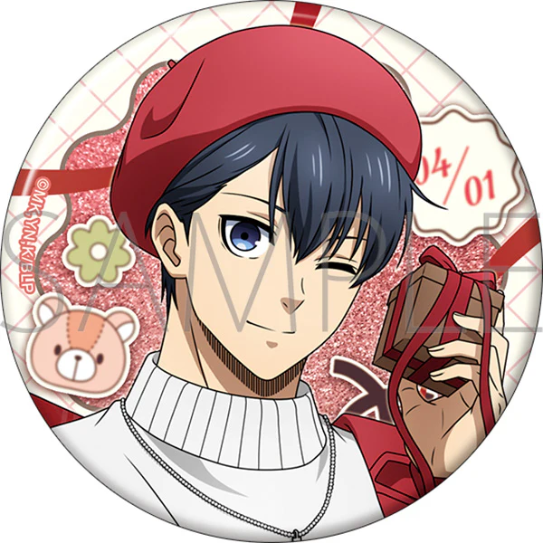 (Goods - Badge) Blue Lock Season 2 Big Glitter Button Badge Yoichi Isagi Valentine