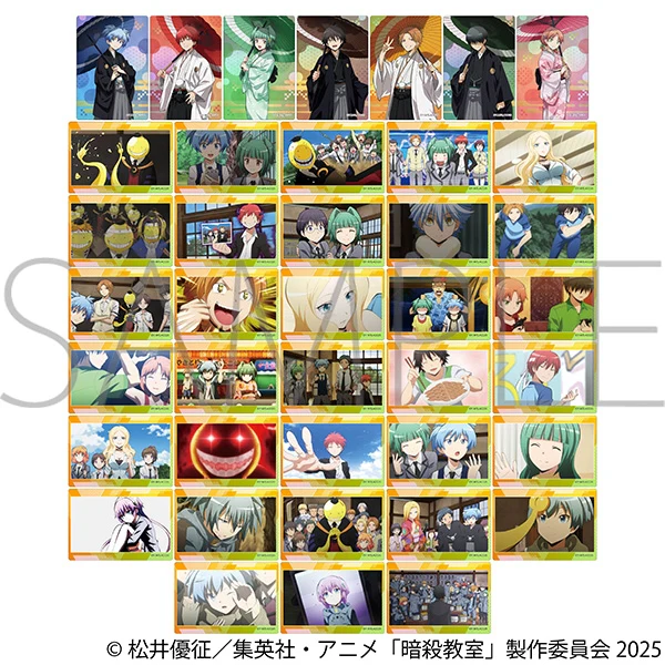 (Goods - Card) Assassination Classroom Iridescent Art Collection (Blind Box -Single)