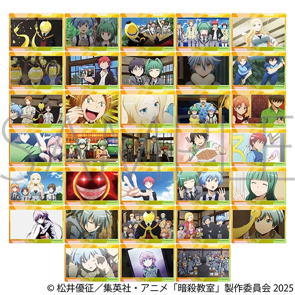 (Goods - Card) Assassination Classroom Iridescent Art Collection (Blind Box -Single) - Image 3