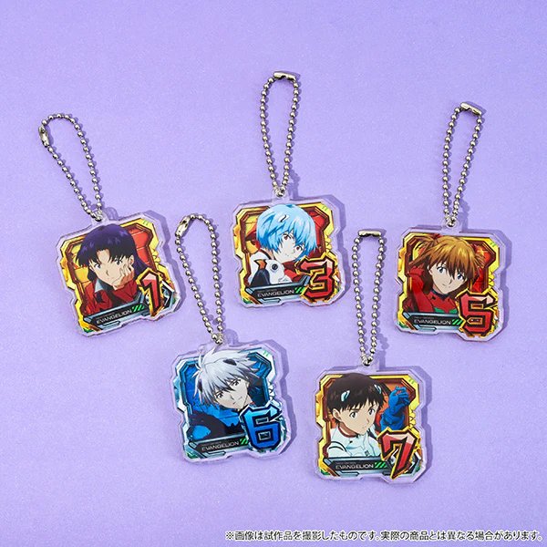 (Goods - Keychain) Evangelion Acrylic Keychain Normal Pattern (Kaoru) - Image 2