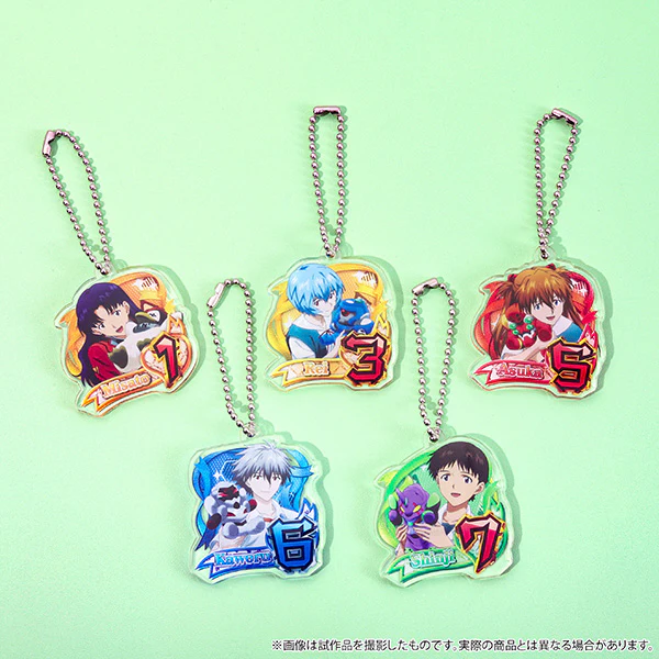(Goods - Keychain) Evangelion Acrylic Keychain Special Stage Pattern (Misato) - Image 2