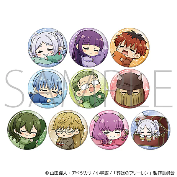 (Goods - Badge) Frieren: Beyond Journey's End Holographic Chara Badge Collection / ~Dream Magic~ (Blind Box -Single)