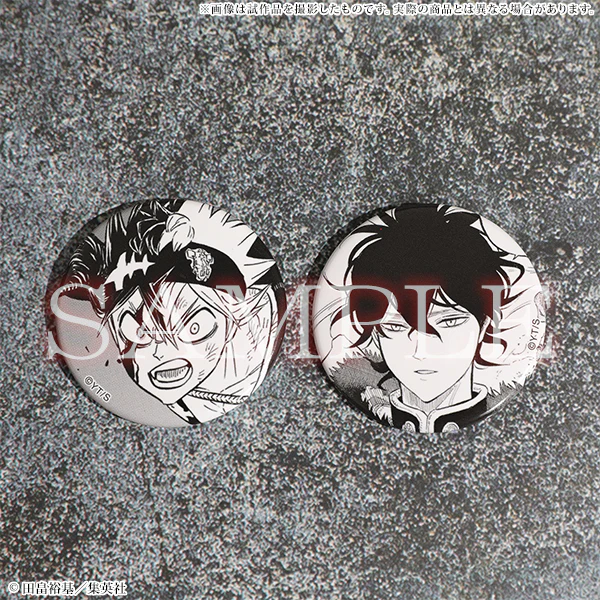 (Goods - Badge) Black Clover Mini Character Badge Collection (Blind Box -Single) - Image 2