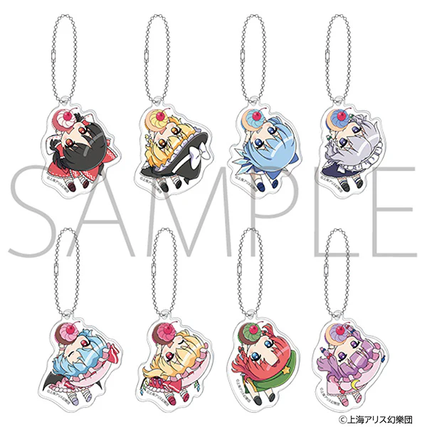 (Goods - Keychain) Touhou Project Kapurikko Acrylic Keychain Collection (Blind Box -Single)
