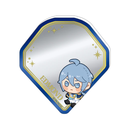 (Goods - Sticker) NU: Carnival Acrylic Mirror Sticker / Edmond