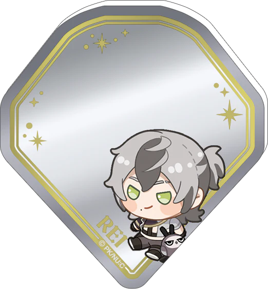 (Goods - Sticker) NU: Carnival Acrylic Mirror Sticker / Rei