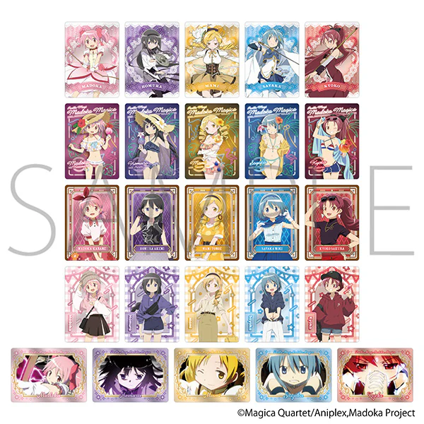 (Goods - Card) Puella Magi Madoka Magica Neon Collection (Blind Box -Single) - Image 2