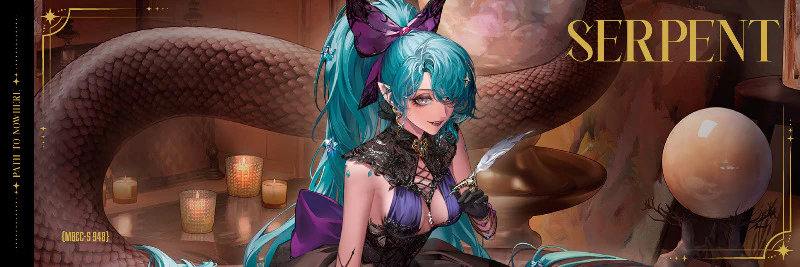 (Goods - Card) Path to Nowhere Hologram Ticket / Serpent - Image 2