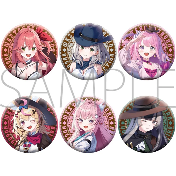 (Goods - Badge) hololive Chara Badge Collection B (Blind Box -Single)