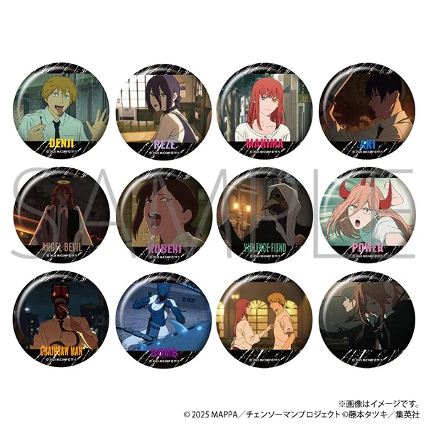 (Goods - Badge) Chainsaw Man The Movie: Reze Arc Chara Badge Collection / A (Blind Box -Single)