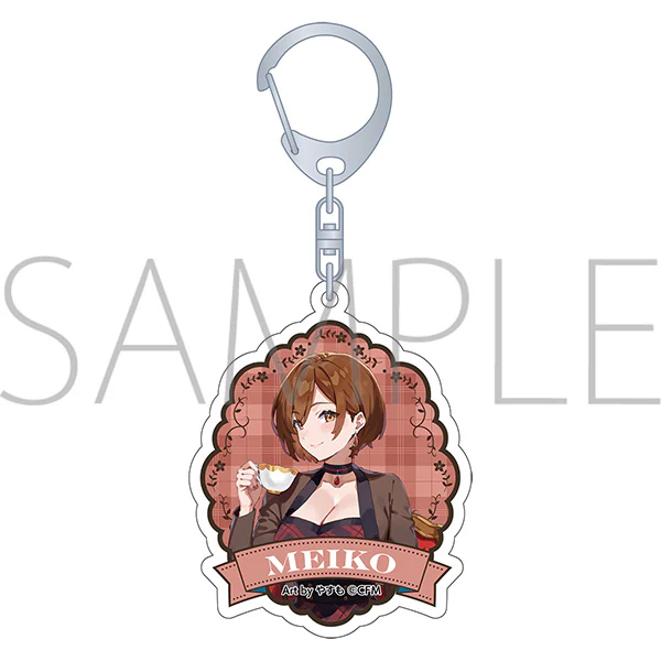 (Goods - Keychain) Hatsune Miku Series Holographic Acrylic Keychain / MEIKO