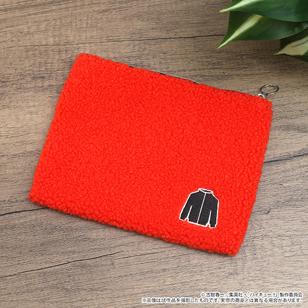 (Goods - Pouch) Haikyu!! Boa Pouch / Karasuno High - Image 2