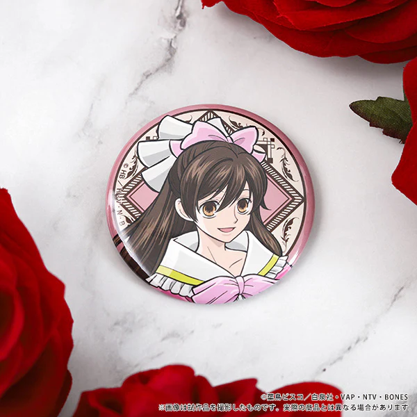 (Goods - Badge) Ouran High School Host Club Bouquet For You! Trading Button Badge (Blind Box -Single) - Image 2