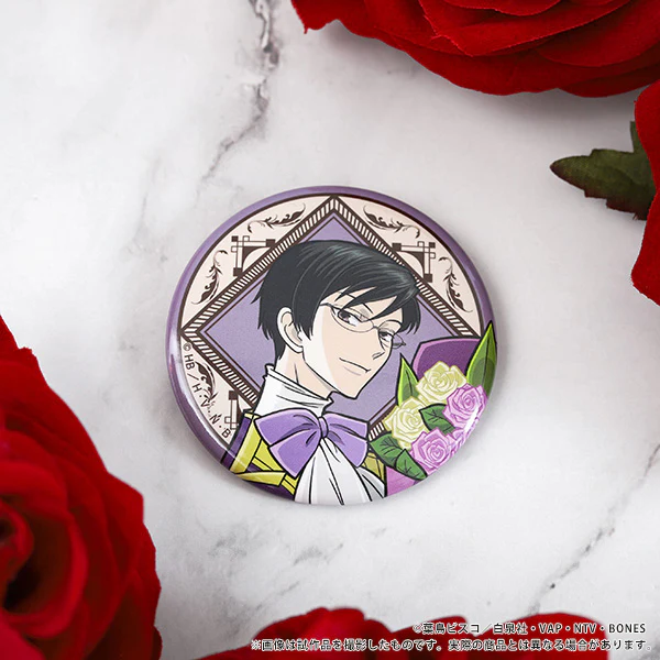 (Goods - Badge) Ouran High School Host Club Bouquet For You! Trading Button Badge (Blind Box -Single) - Image 4