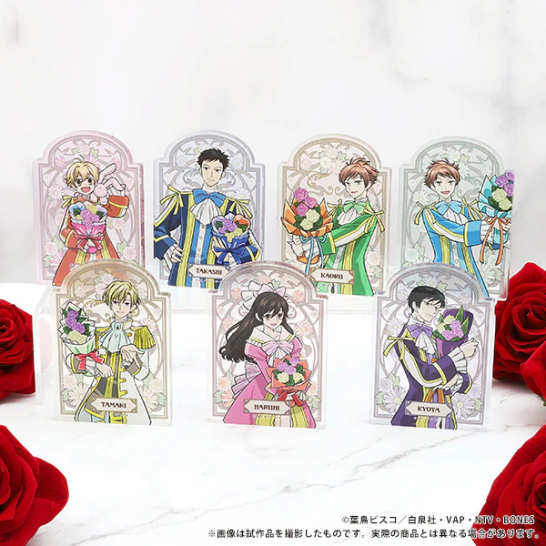 (Goods - Acrylic Block) Ouran High School Host Club Bouquet For You! Acrylic Block Kaoru Hitachiin - Image 2