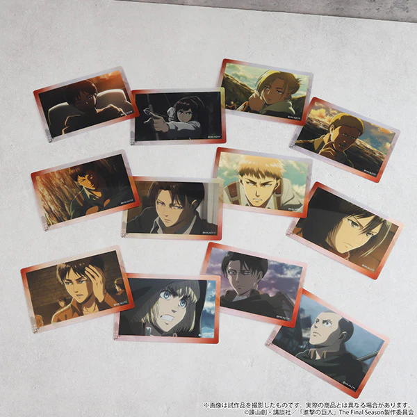 (Goods - Card) Attack on Titan Iridescent Art Collection (Blind Box -Single) - Image 2
