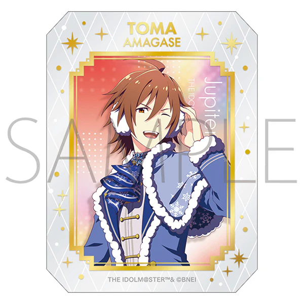 (Goods - Card) THE IDOLM@STER SideM Glassy Collection / A-BOX (Blind Box -Single)