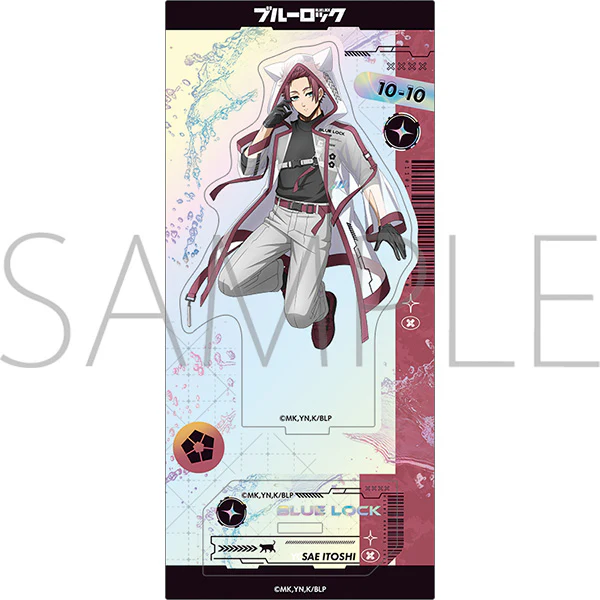 (Goods - Acrylic Stand) Blue Lock Season 2 Iridescent Acrylic Stand / Sae Itoshi Cyber Cat - Image 2
