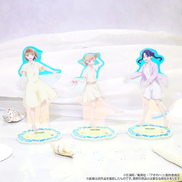 (Goods - Acrylic Stand) Blue Box Iridescent Acrylic Stand / Hina Chono ~Summer Colors~ - Image 2