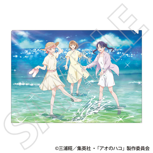(Goods - Clear File) Blue Box Clear File / EnsembleVisual ~Summer Colors~
