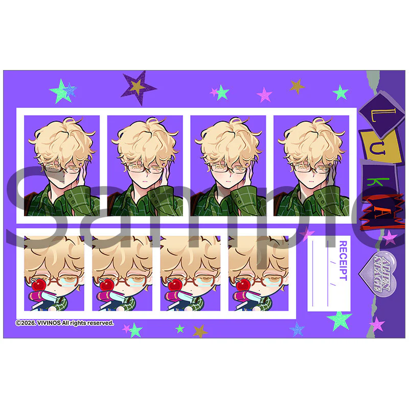(Goods - Card) ALIEN STAGE Find your Plus One! ID Photo-style Sheet Luka