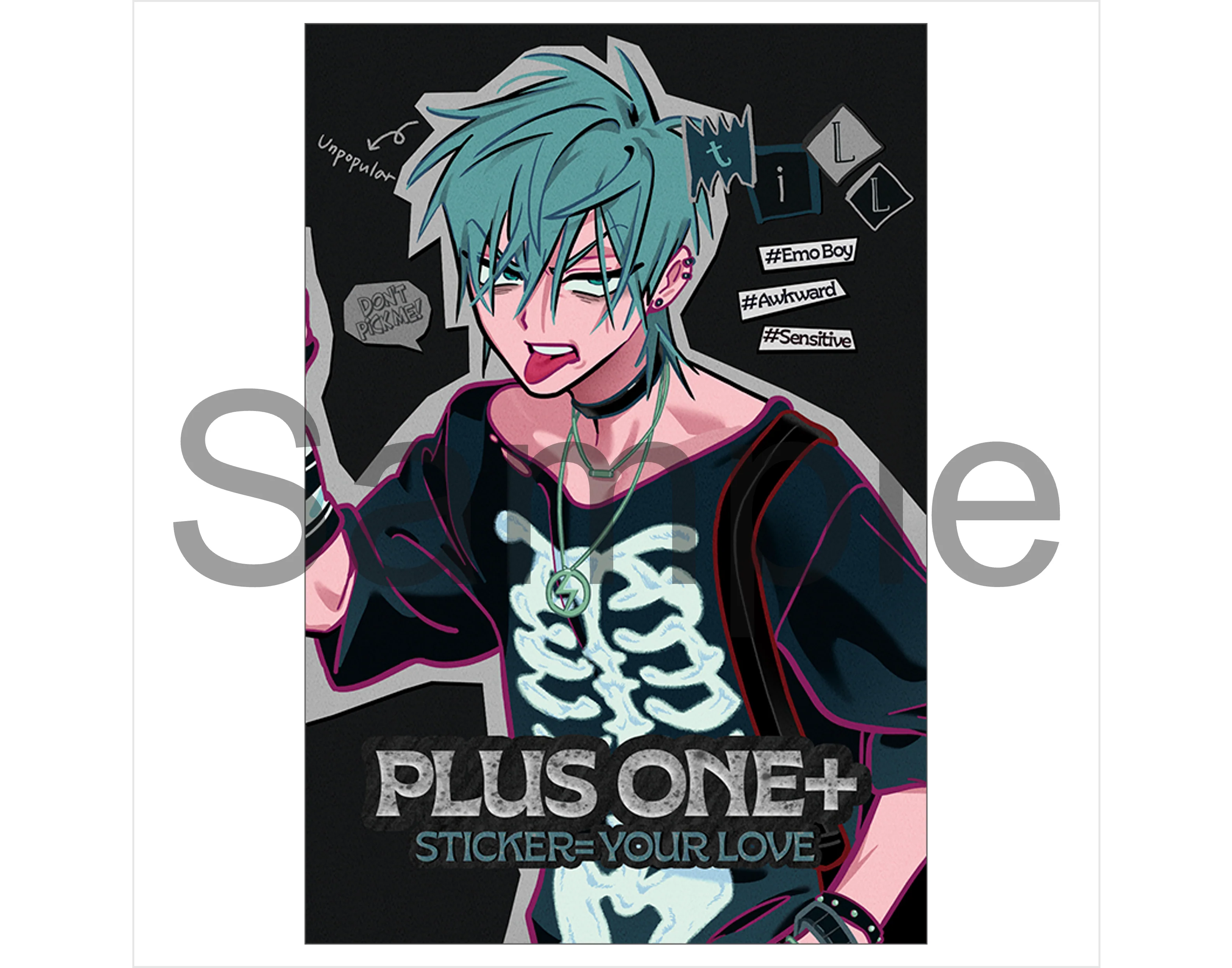 (Goods - Postcard) ALIEN STAGE Find your Plus One! Invitation Set - Image 12