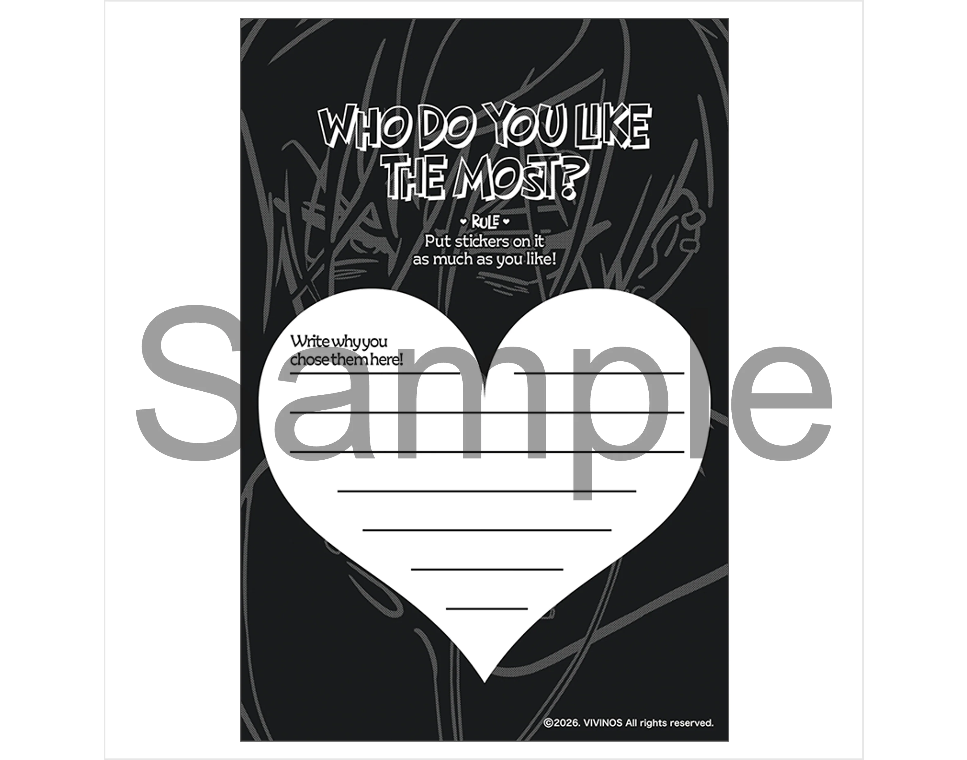 (Goods - Postcard) ALIEN STAGE Find your Plus One! Invitation Set - Image 13